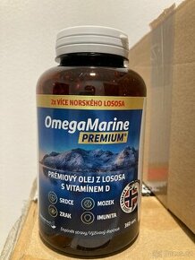 OmegaMarine premium + vitamín D