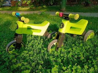 Odrážedla Funny Wheels a Runride 500 (dvojčata)