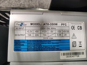 Zdroje PC (PSU) 350 W 5 ks