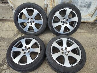 17"alu sada 5x112 origo VW Touran Cross 215/50/17 235/45/17