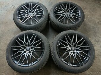 Alu kola 5x112 Zánovní 17" včetně celoroční pneu