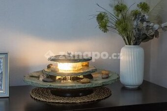 Pokojová kamenná fontána Kasumi