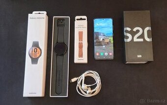 Samsung Galaxy S20 + hodinky