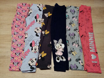 6x legíny Minnie vel. 110/116