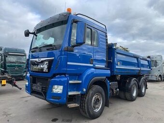 MAN TGS 28.500 6x4 třístranný sklápěč Bordmatic
