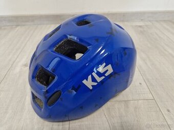 Dětská přilba na kolo KLS ZIGZAG modrá