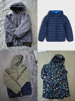 Dětské podzimní/zimní bundy 128