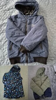 Dětské podzimní/zimní bundy 128