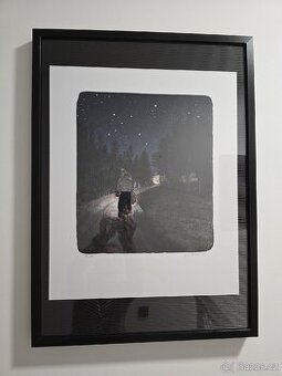 Velká litografie Jiří Bouda Pro pivo