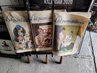 STAROŽ. DRŽÁKY NOVIN vč. DOBOVÝCH VÝTISKŮ