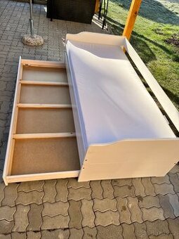 Postel rozkládací - dvojlůžko