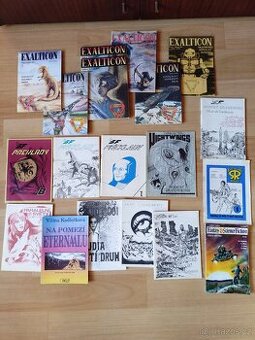 Sci-fi časopisy směs