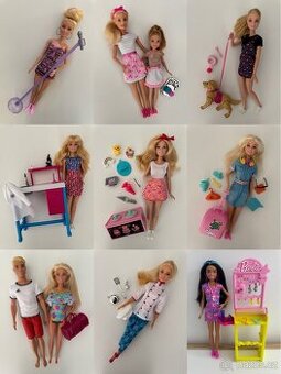 Barbie povolání a volný čas (panenky a herní sety) - 1