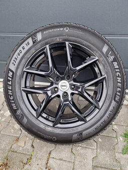 5x108 r18 kola volvo XC60 disky 235 60 18 alu černe rafky xc