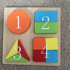 Dřevěná skládačka