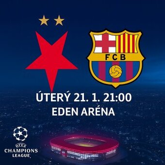 NABÍZÍM LÍSTEK - SK SLAVIA PRAHA vs. FC BARCELONA