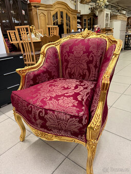 Nové zámecké křesílko Bader