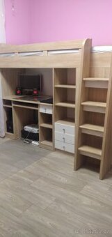 DĚTSKÁ PATROVÁ POSTEL 90x200CM