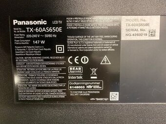 Panasonc tv led T-60A