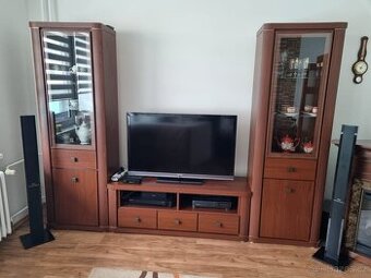 Obývací stěna, komody, sedačka