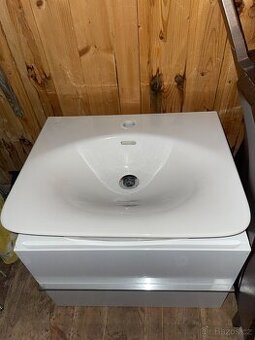 Koupelnová skříňka s umyvadlem LAUFEN 60 cm, šuplíky