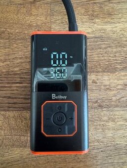 Malý přenosný aku kompresor