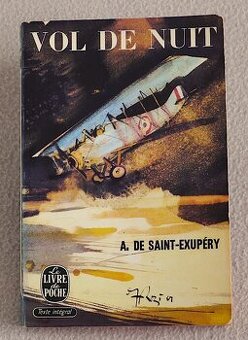 Exupéry: Vol de Nuit - kniha ve Francouzštině