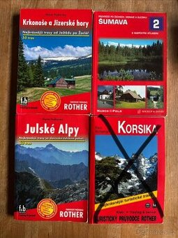 Krkonose a Jizerske hory, Sumava, Korsika, Julske Alpy