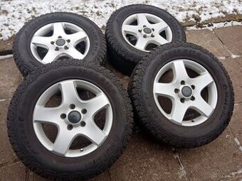 Celoroční alu kola 17 5x130 pneu 95% Volkswagen Audi Porsche