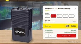 Kompresor Marina bateriový