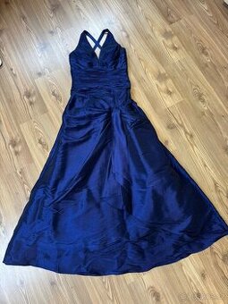 KRÁSNÉ PLESOVÉ ŠATY zn. UNIQUE vel. S