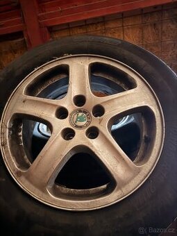 Prodám alu kola 5x100 r15