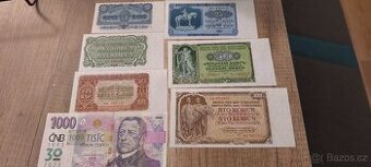 Bankovky ČSR originál