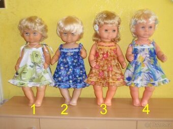 Šatičky s kalhotkami na velkou, vysokou panenku 60 cm