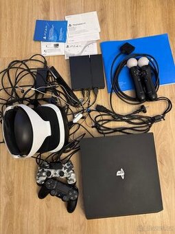 PS4 pro 1TB s VR a hrami