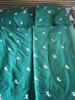 6ti dílná sada povlečení Emerald Green Elka Lounge