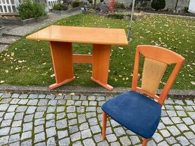Stůl+židle - 1
