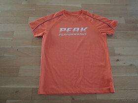 Oranžové funkční triko Peak Performance vel.S