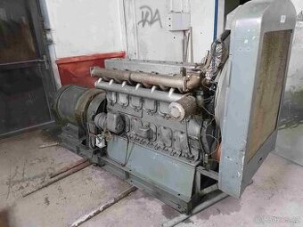 Generátor, elektrocentrála ČKD 6S110