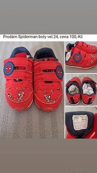 Dětské Spiderman boty