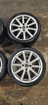 Alu kola r17, 4x114,3, letní pneu 215/40