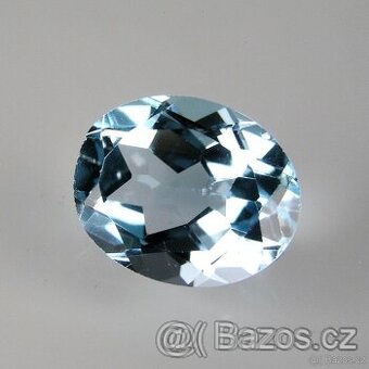 Topaz- ovál, modif. briliant - 3,24 ct.