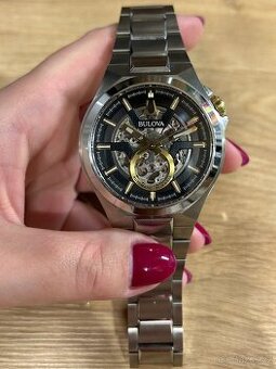 Pánské hodinky Bulova 98A224 Classic automatic 46mm 10ATM
