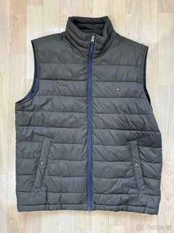 Prodám 100% orig. vestu TOMMY HILFIGER, vel. L, barva šedá