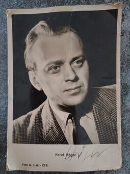 Podpis Karel Höger - 1