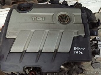 Motor 2.0 TDI CR typ CBDC 81kw (103,125kw)