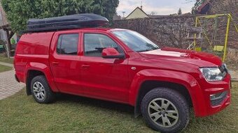 Střešní nosič + stresni box VW Amarok 2017