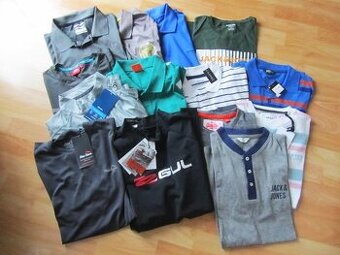 Pánská sportovní trička - 20 kusů - různé velikosti - nová