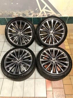 Alu kola Škoda R19 5X112 ZÁNOVNÍ ZIMNÍ PNEU 235/40 R19