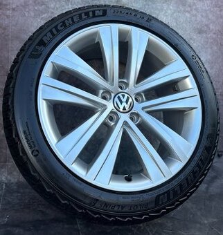 Originální Alu kola VW Sharan 225/45/18 zimní TOP